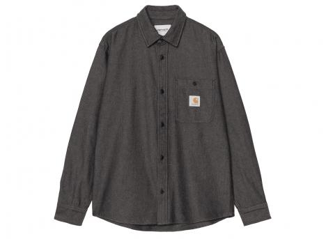 Carhartt WIP LS Edgar Shirt Black / Wax I035335_K02_XX_03