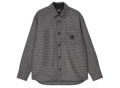 Carhartt WIP LS Lowis Shirt Lowis Houndstooth Grey I035328_35L_XX_03
