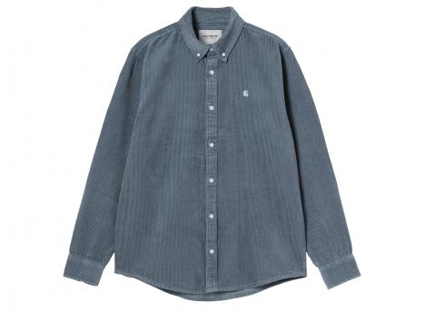 Carhartt WIP LS Madison Cord Shirt Angelite / Angelite I029958_39Q_XX_03