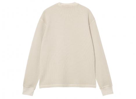 Carhartt WIP LS Vista Waffle Tshirt Fleur De Sel Garment Dyed I035304_2LP_GD_03