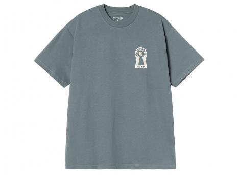Carhartt WIP Locked Tshirt Cozy Blue I036230_3IT_XX