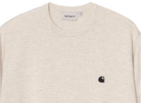 Carhartt WIP Madison Sweater Fleur de Sel / Black I030841.02.NQ.XX
