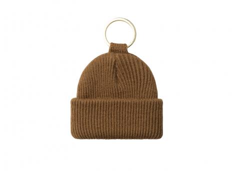 Carhartt WIP Mini Watch Hat Keychain Acrylic Hamilton Brown I036420