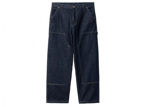 Carhartt WIP Nash Double Knee Pant Blue Rinsed I032106.01.02.03