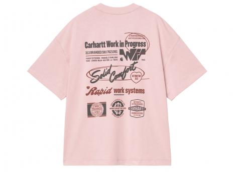 Carhartt WIP Networks Tshirt Glassy Pink I035624.1NJ.XX.03