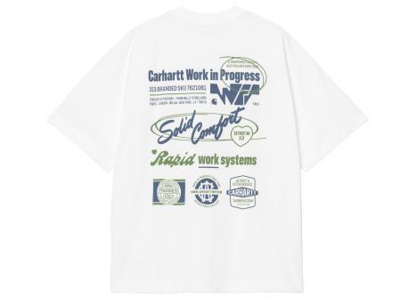Carhartt WIP Networks Tshirt White I035624.02.XX.03