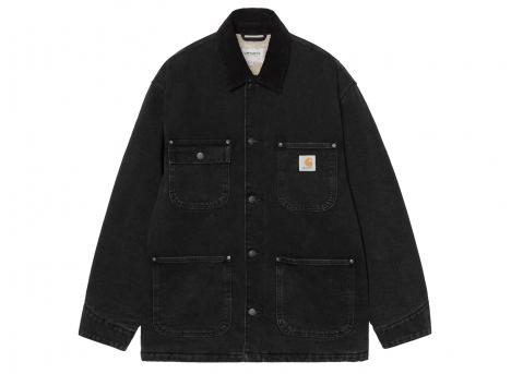 Carhartt WIP OG Chore Coat Black / Black Stone Washed I035877.00E.06.03