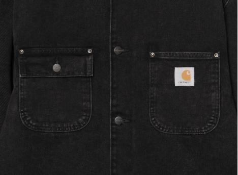 Carhartt WIP OG Chore Coat Black / Black Stone Washed I035877.00E.06.03