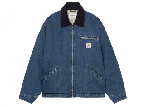 Carhartt WIP OG Detroit Jacket Blue / Dark Navy Stone Washed I035878.453.06.03