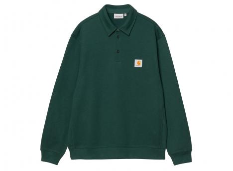 Carhartt WIP Polo Sweat Dark Fir I035532.05A.XX.03