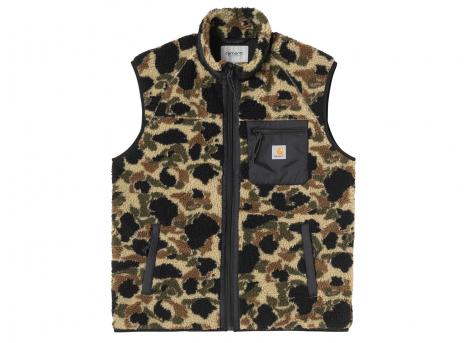 Carhartt WIP Prentis Vest Liner Camo Duck Jacquard / Green I035698_3CV_XX_03