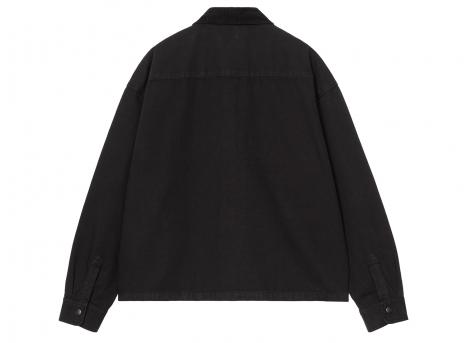 Carhartt WIP Prescott Shirt Jac Black / Black Garment Dyed I036484