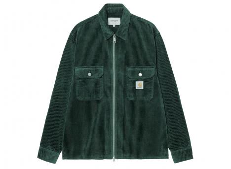 Carhartt WIP Reynold Shirt Jac Dark Fir Rinsed I036049_05A_02_03