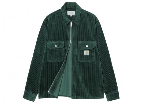 Carhartt WIP Reynold Shirt Jac Dark Fir Rinsed I036049_05A_02_03