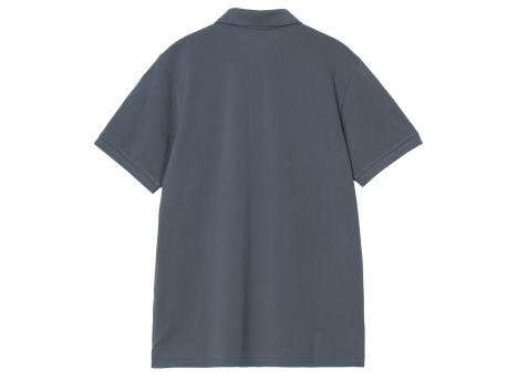 Carhartt WIP Chase Pique Polo Cozy Blue / Gold I023807