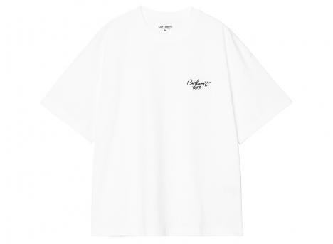 Carhartt WIP Signature Script Tshirt White / Black I033828_00A_XX_03