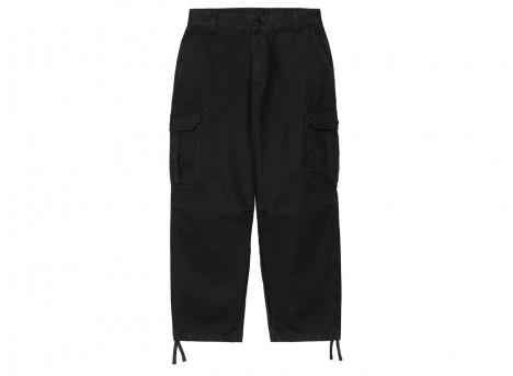 Carhartt WIP Stanton Cargo Pant Black Stone Washed I035656.89.06.03