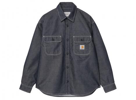 Carhartt WIP Tigan Shirt Jac Blue Rigid I036263_01_01_03