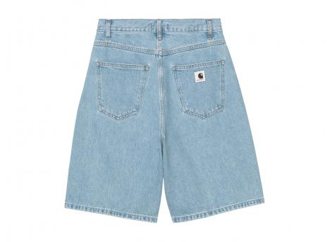 Carhartt Women Brandon Short Blue Stone Bleached I031919