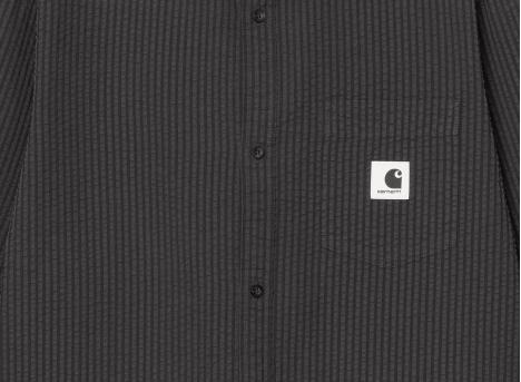 Carhartt Women Toland Shirt Stripe Black I035132