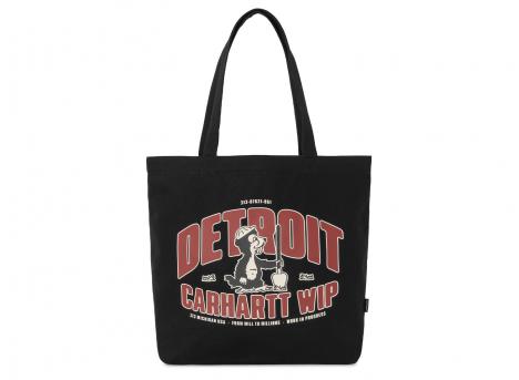 Carhartt Canvas Graphic Tote Underground Print Black I033975