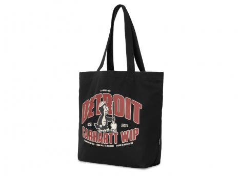Carhartt Canvas Graphic Tote Underground Print Black I033975