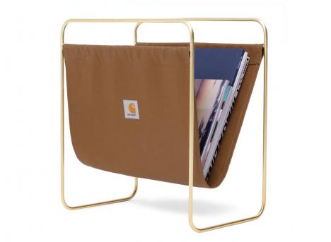 Carhartt Canvas Magazine Stand Hamilton Brown I034759