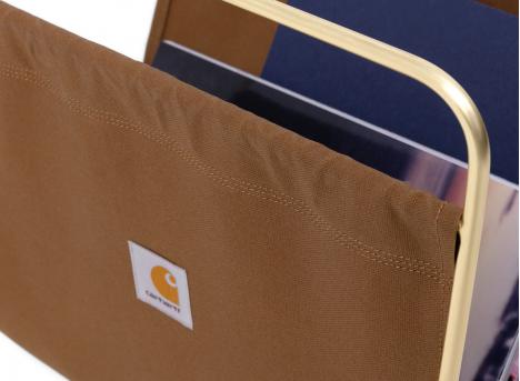Carhartt Canvas Magazine Stand Hamilton Brown I034759