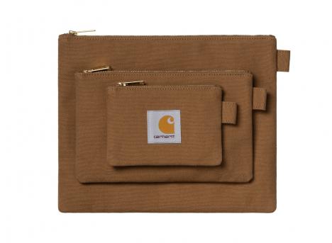 Carhartt Canvas Pouch Set Hamilton Brown I034758