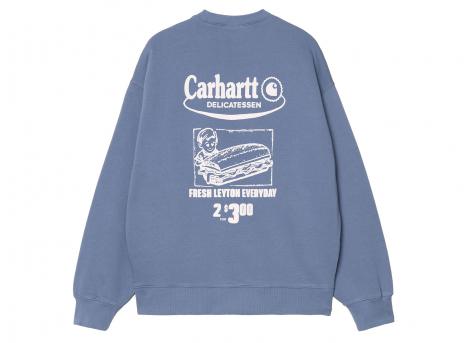 Carhartt Catalogue Sweat Blue Iris / Air Pink I034729