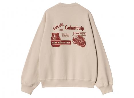 Carhartt Catalogue Sweat Fleur De Sel / Desire I034729