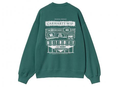 Carhartt Catalogue Sweat Rainforest / White I034729