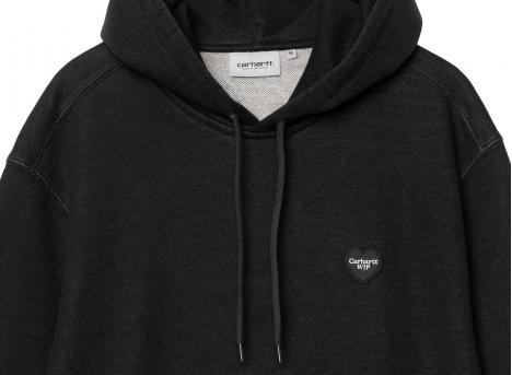 Carhartt Hooded Ingo Sweat Black Garment Dyed I034498