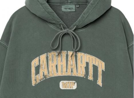 Carhartt Hooded Library Sweat Conifer Garment Dyed I034726