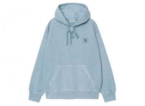 Carhartt Hooded Nelson Sweat Clay Blue Garment Dyed I029963