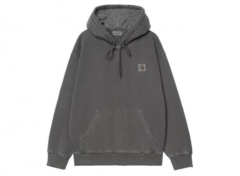 Carhartt Hooded Nelson Sweat Graphite Garment Dyed I029963