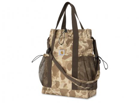 Carhartt Irwin Tote Bag Camo Duck Desert / Liberica / Black I034603