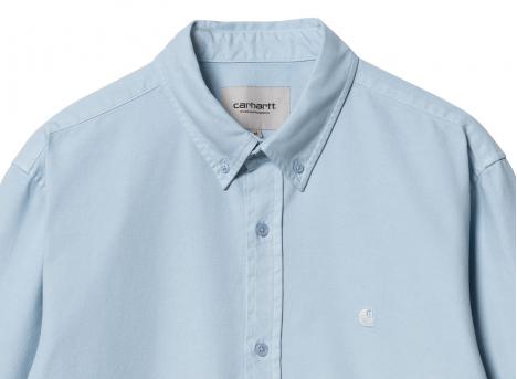 Carhartt Bolton Shirt Air Sky Garment Dyed I030238