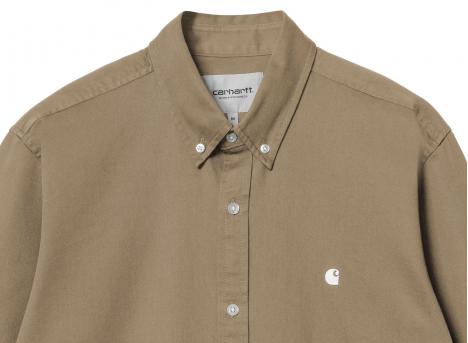 Carhartt Madison Shirt Leather / Wax I023339