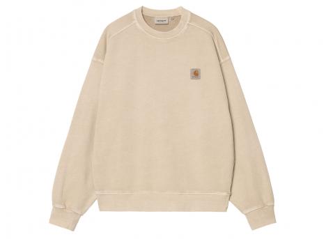 Carhartt Nelson Sweat Fleur De Sel Garment Dyed I029957