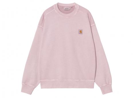 Carhartt Nelson Sweat Hortensia Garment Dyed I029957