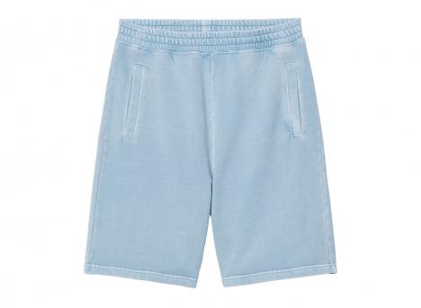 Carhartt Nelson Sweat Short Clay Blue Garment Dyed I030130