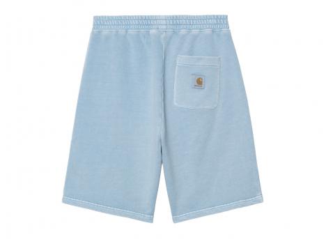 Carhartt Nelson Sweat Short Clay Blue Garment Dyed I030130