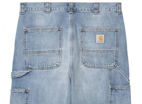 Carhartt OG Single Knee Pant Blue Burst Washed I034871