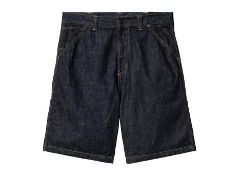 Carhartt OG Single Knee Short Blue Rinsed I034872