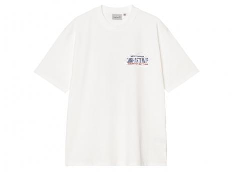 Carhartt Arcan Pocket Tshirt White Heavy Stone Wash I035209