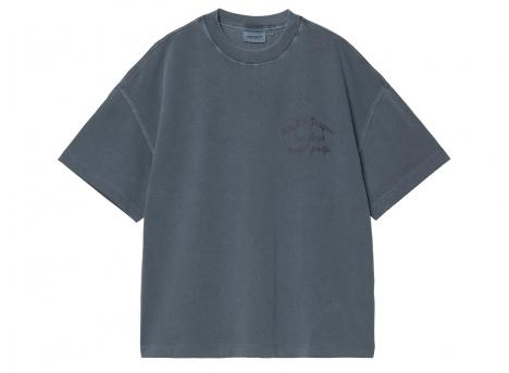 Carhartt Bait Shack Tshirt Dusky Blue Garment Dyed I034660