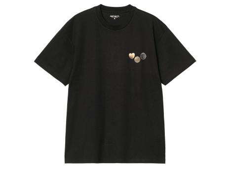 Carhartt Button Tshirt Black I034658