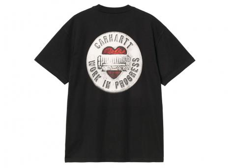 Carhartt Button Tshirt Black I034658