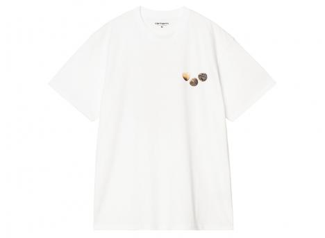Carhartt Button Tshirt White I034658